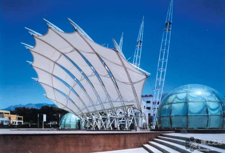 攀枝花车棚膜结构网架